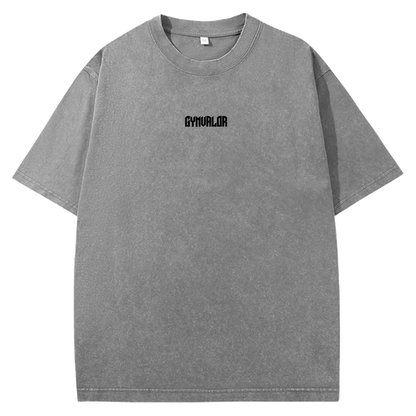 Acid-Washed "Father, Forgive Them" Gray Tee